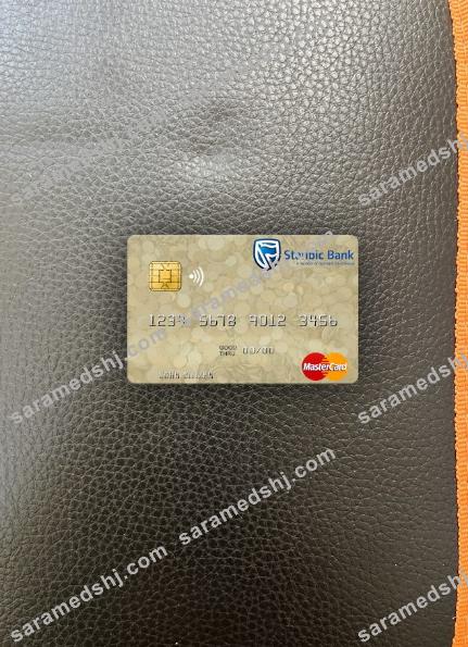 Zimbabwe Stanbic Bank mastercard photolook front